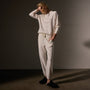 Brushed Thermal Sweat Pant  in Oyster | James Perse Los Angeles