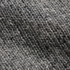 Marled Cashmere Linen Crew in Heather Grey | James Perse Los Angeles