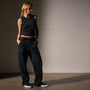 Cashmere Touch  Cargo Pant  in Black | James Perse Los Angeles