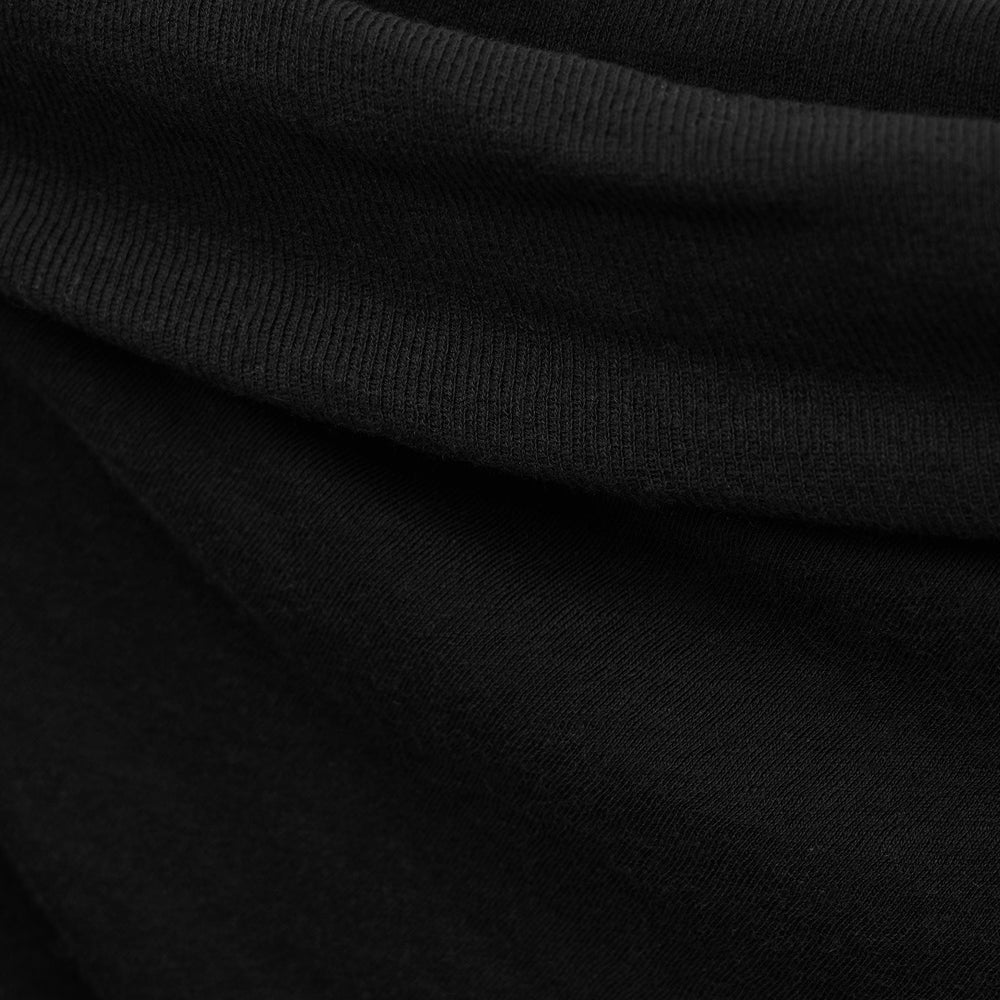 Sheer Off Shoulder Top in Black | James Perse Los Angeles