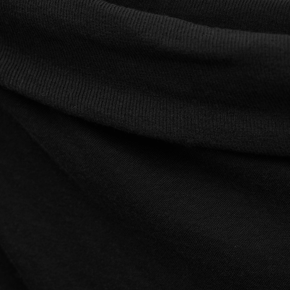 Sheer Off Shoulder Top in Black | James Perse Los Angeles