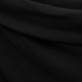Sheer Off Shoulder Top in Black | James Perse Los Angeles