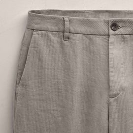 Playa Linen Trouser in Fog | James Perse Los Angeles