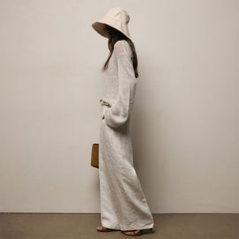Playa Linen Trouser In Off White | James Perse Los Angeles