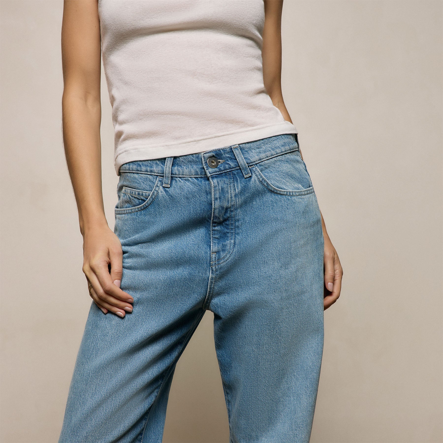Relaxed Fit Jean in Vintage Pacific | James Perse Los Angeles