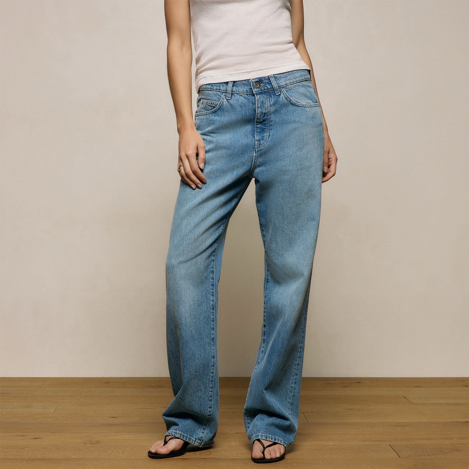 Relaxed Fit Jean in Vintage Pacific | James Perse Los Angeles