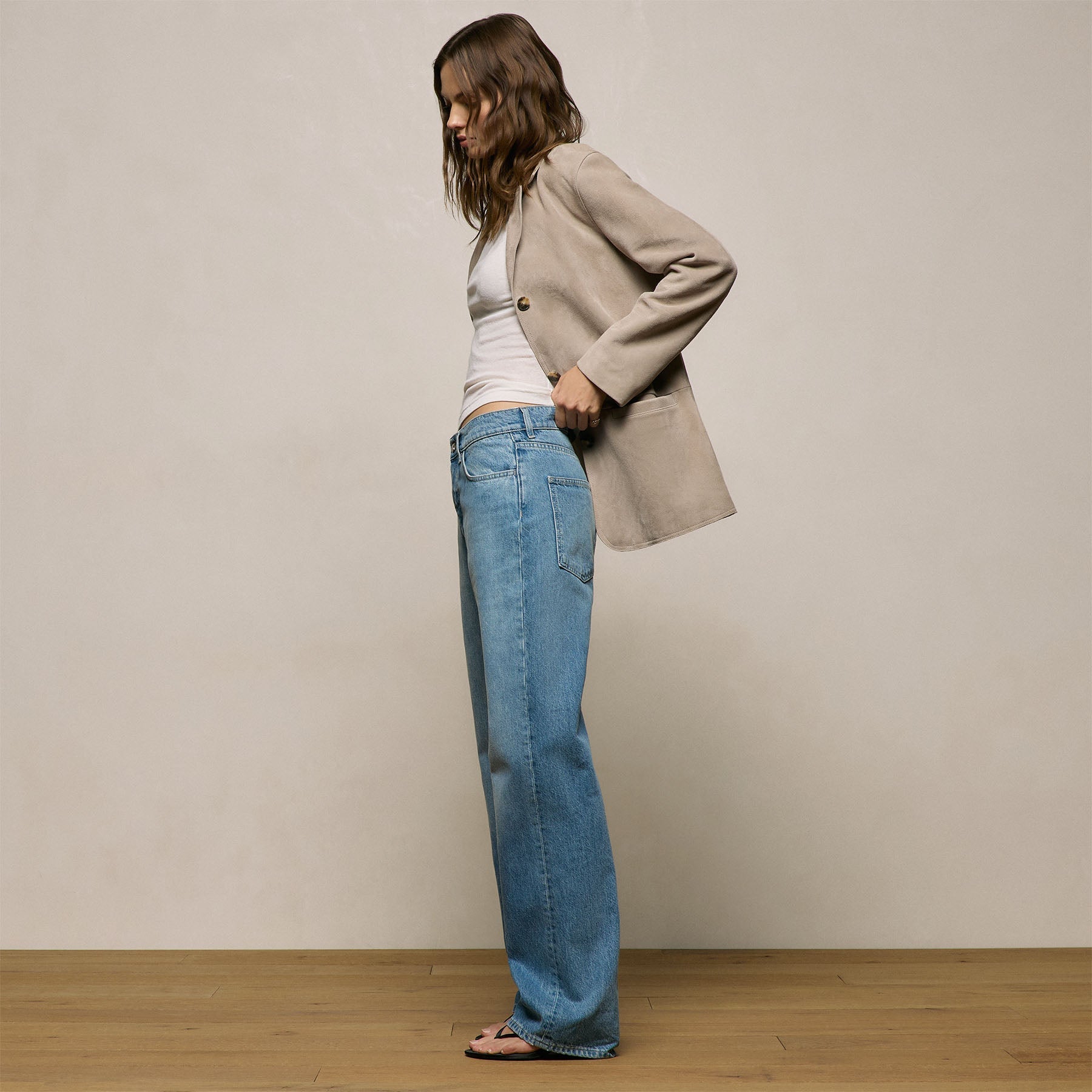Relaxed Fit Jean in Vintage Pacific | James Perse Los Angeles