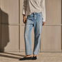 Relaxed Straight Cropped Jean - Sky Wash | James Perse Los Angeles