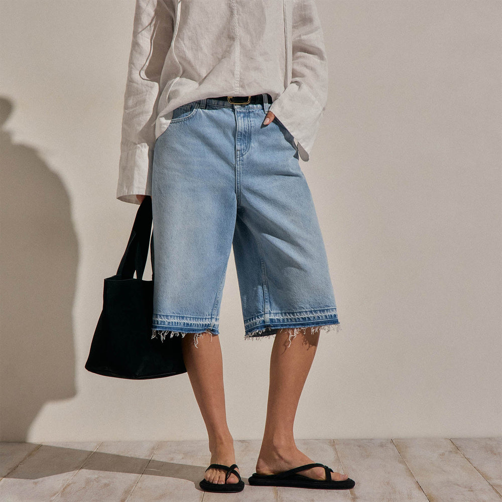 Relaxed Jort in California Sunfade | James Perse Los Angeles