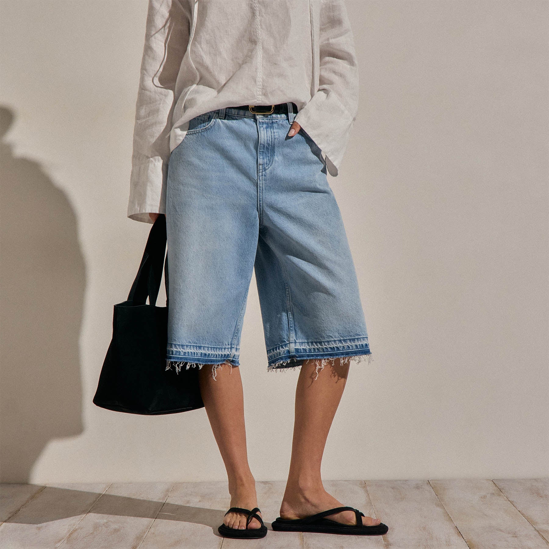 Relaxed Jort in California Sunfade | James Perse Los Angeles