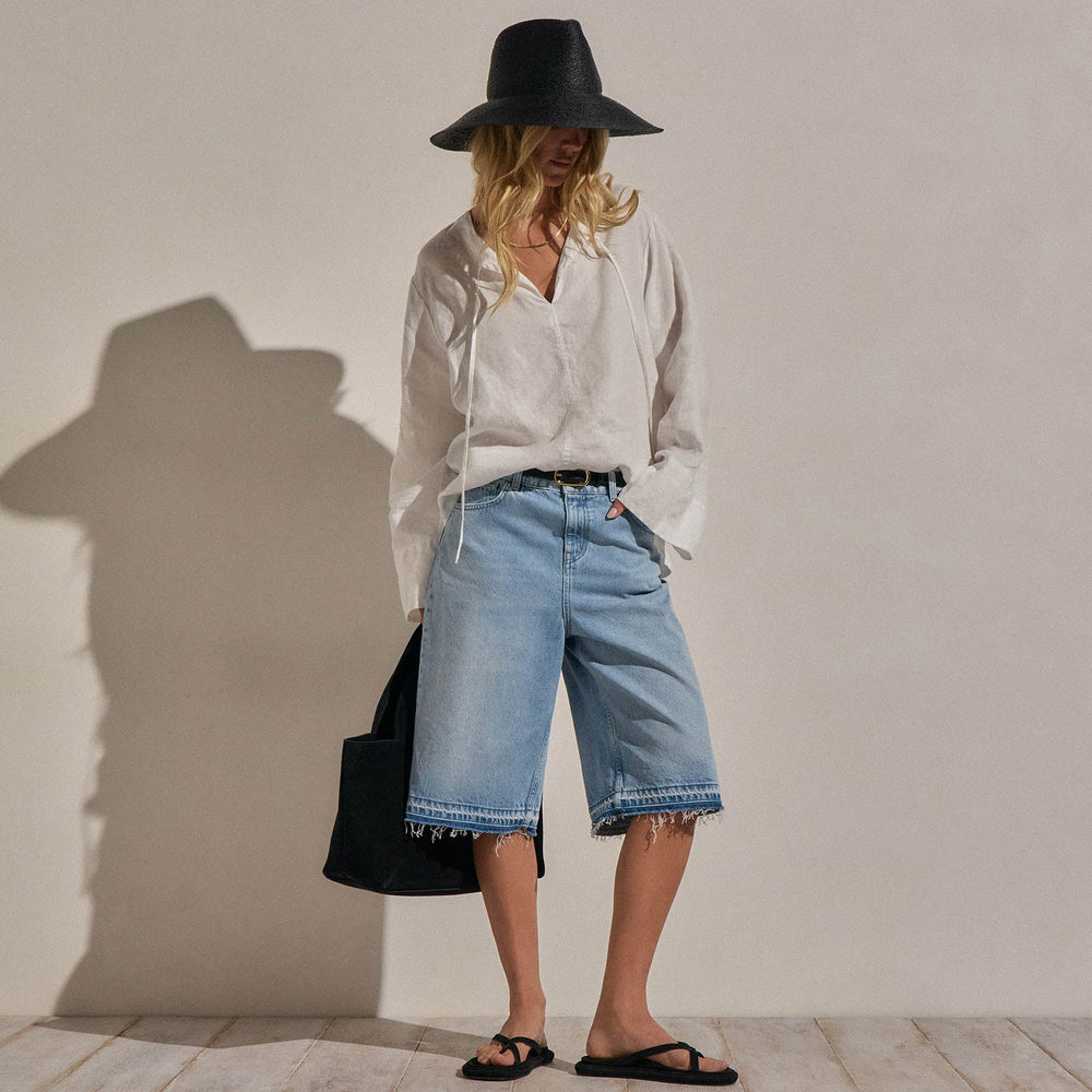 Relaxed Jort in California Sunfade | James Perse Los Angeles
