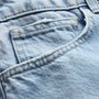 Relaxed Jort in Light Blue Wash | James Perse Los Angeles