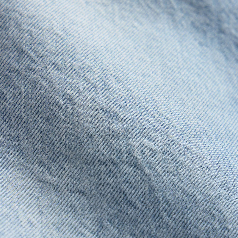 Relaxed Jort in Light Blue Wash | James Perse Los Angeles