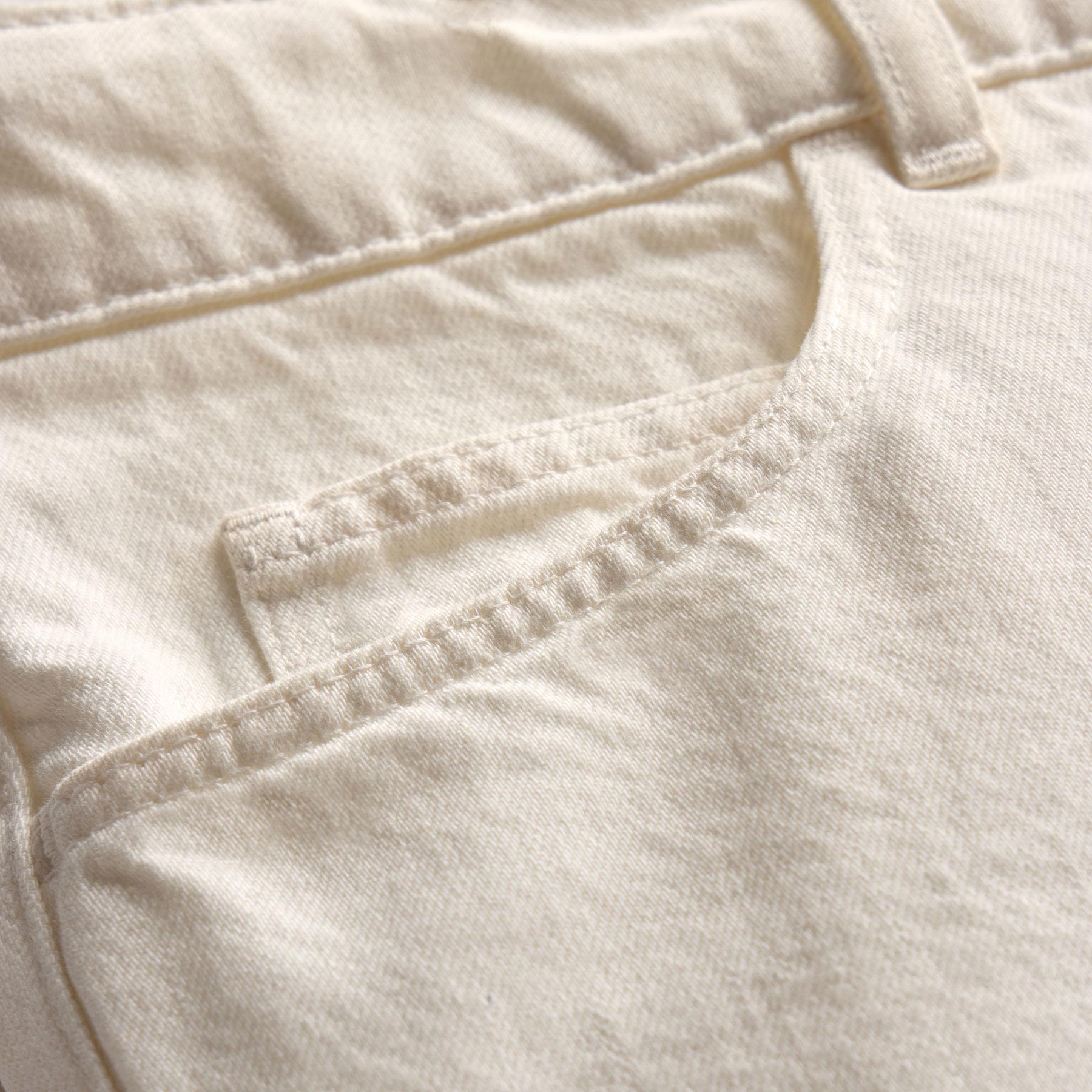 Workwear Denim Pant - Ecru | James Perse Los Angeles