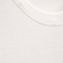 Cotton Gauze Ribbed Long Sleeve Crew - Everest White | James Perse Los Angeles