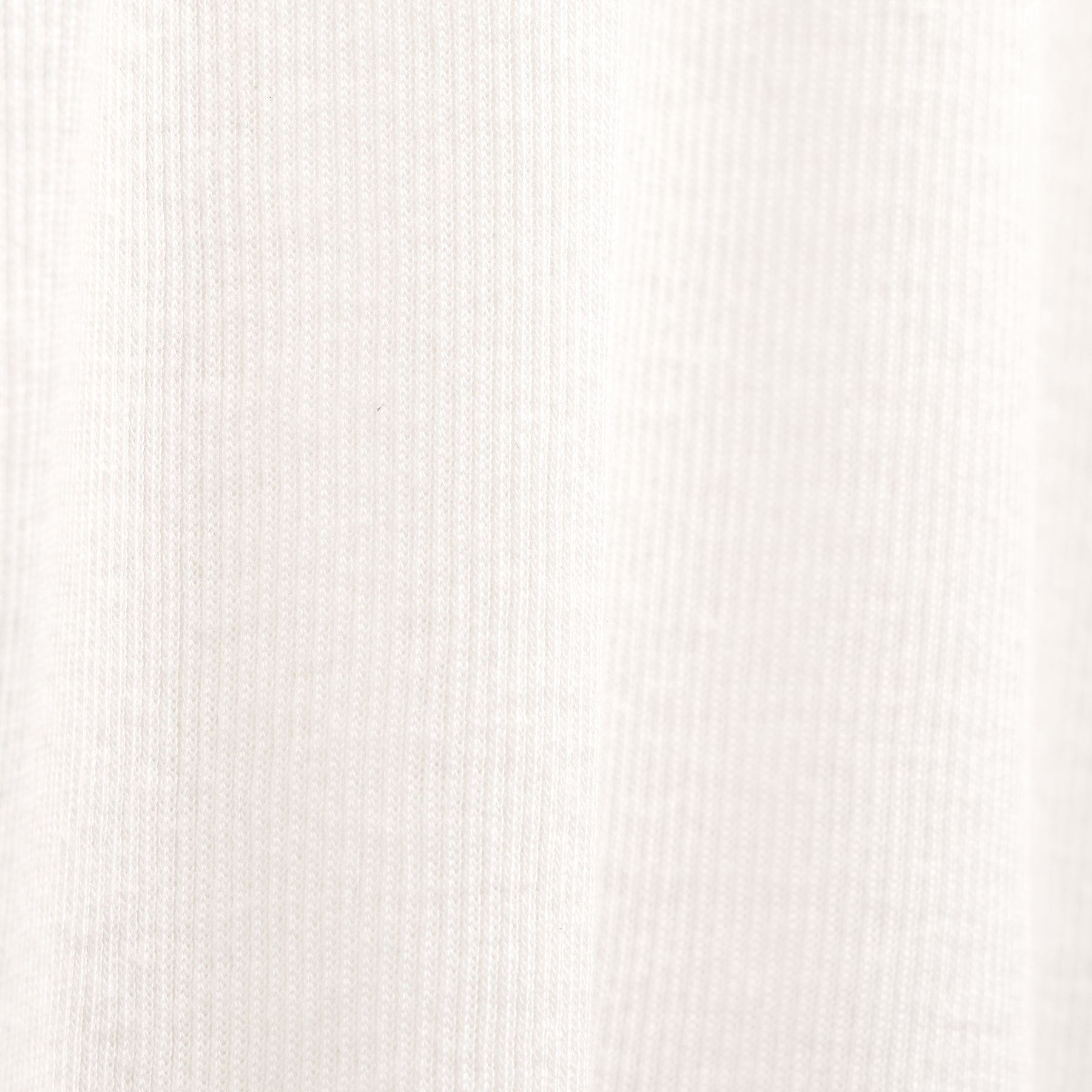 Cotton Gauze Ribbed Long Sleeve Crew - Everest White | James Perse Los Angeles