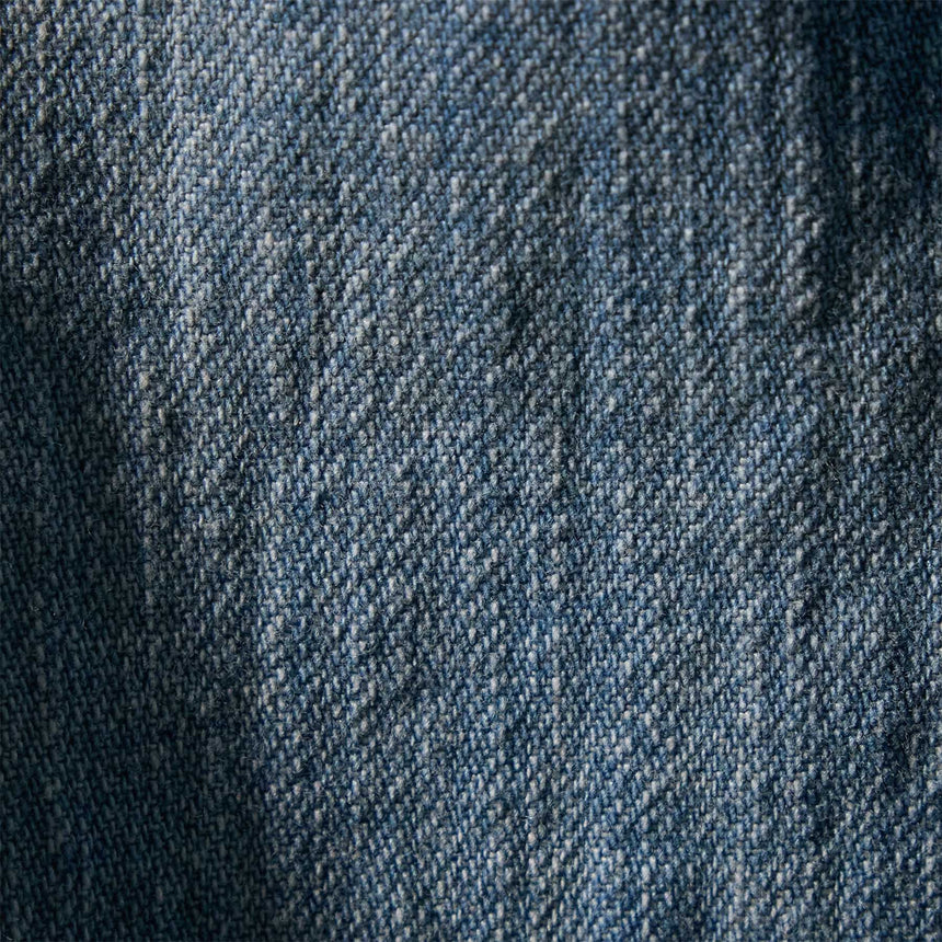 Pleated Denim Pant in Bleach Wash | James Perse Los Angeles