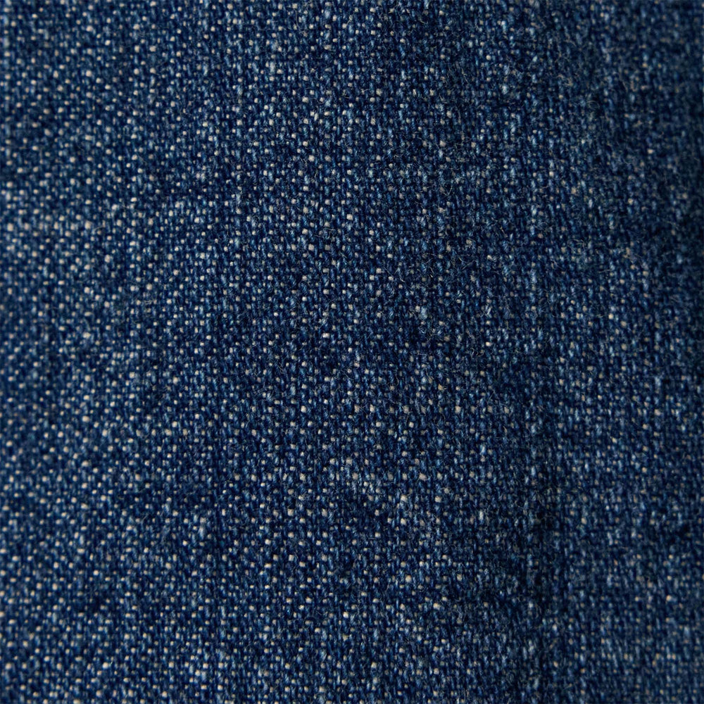 Drawstring Denim Mini Skirt in Medium Wash | James Perse Los Angeles