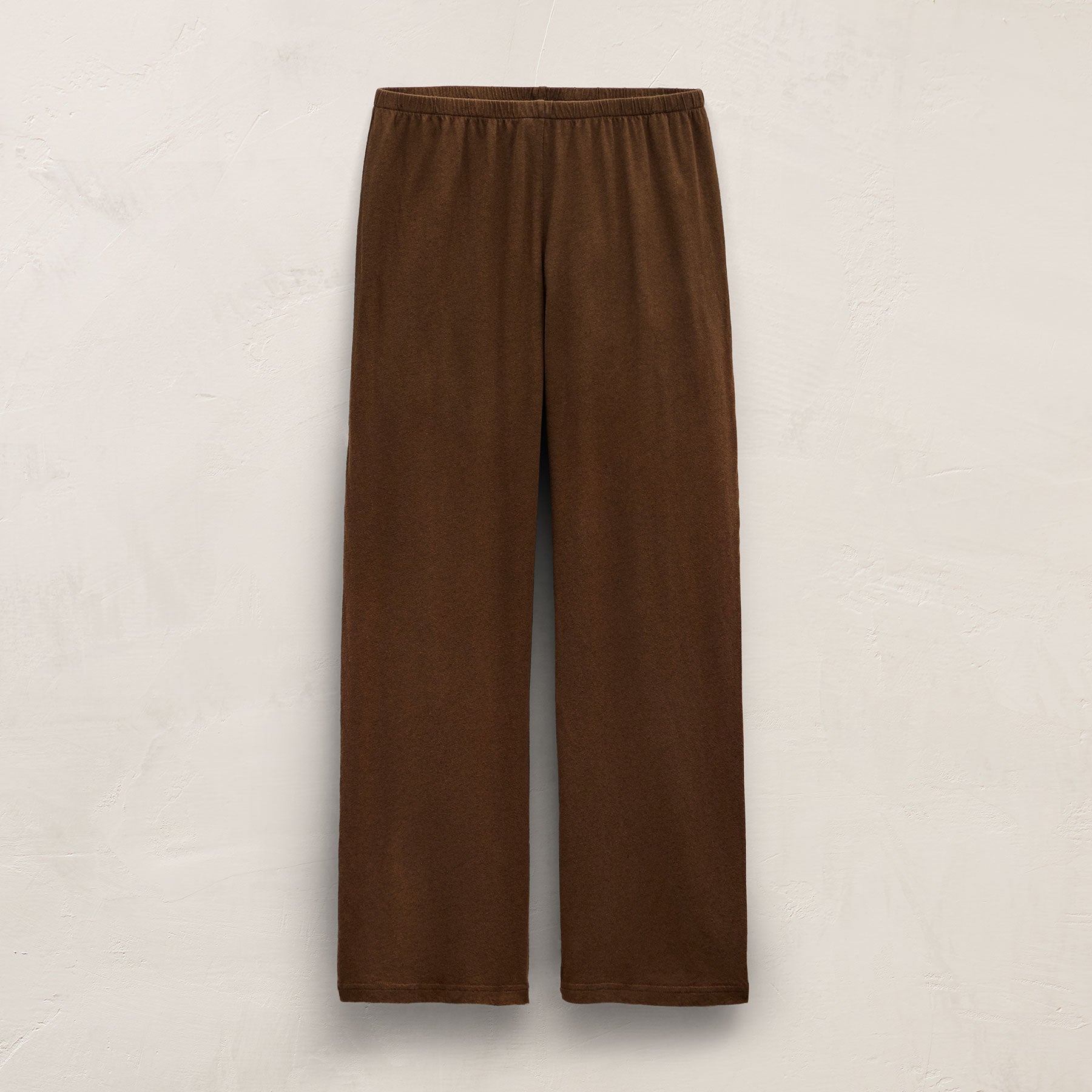 Cotton Linen Pull On Pant in Cocoa | James Perse Los Angeles