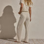 Cotton Linen Pull On Pant in Ecru | James Perse Los Angeles