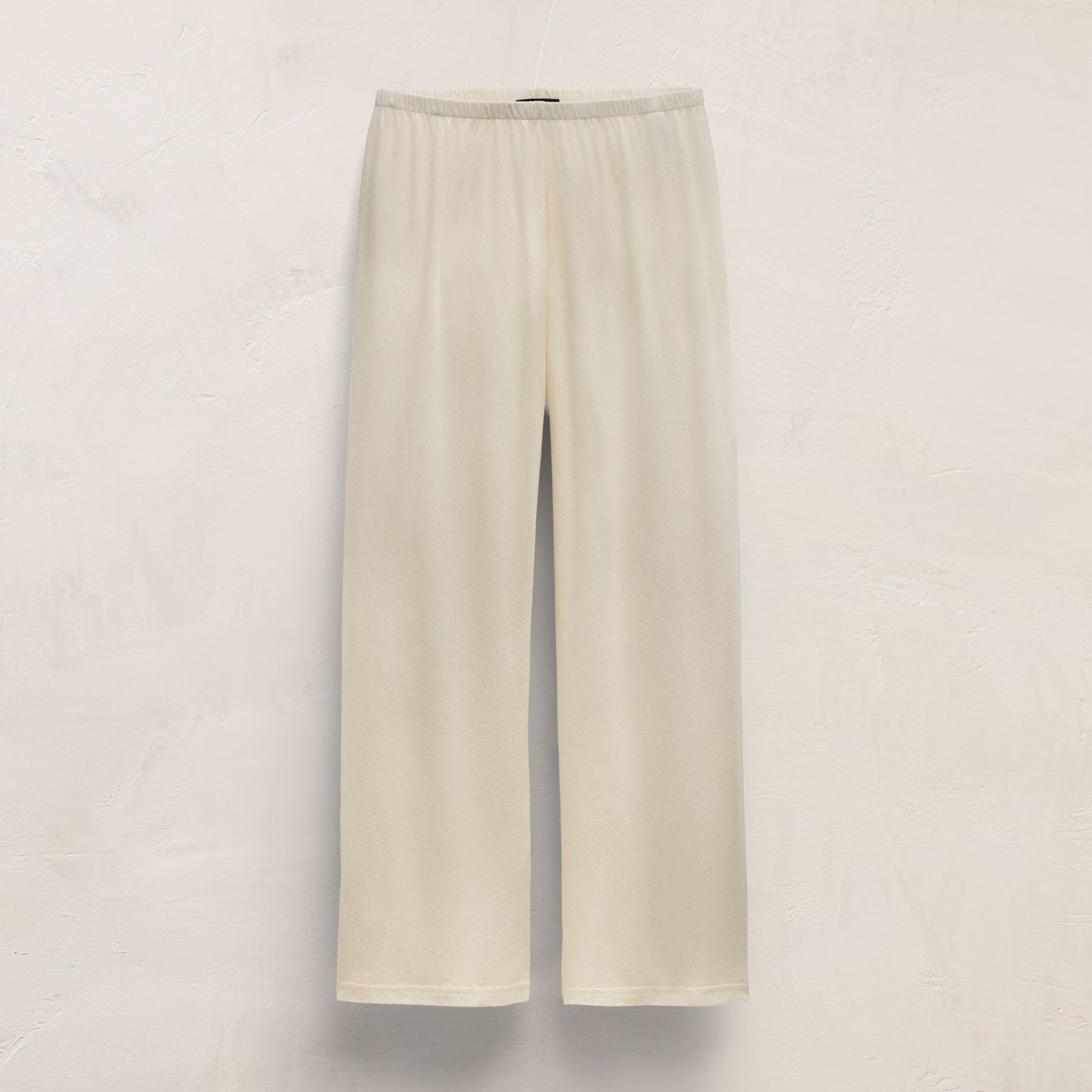 Cotton Linen Pull On Pant in Ecru | James Perse Los Angeles