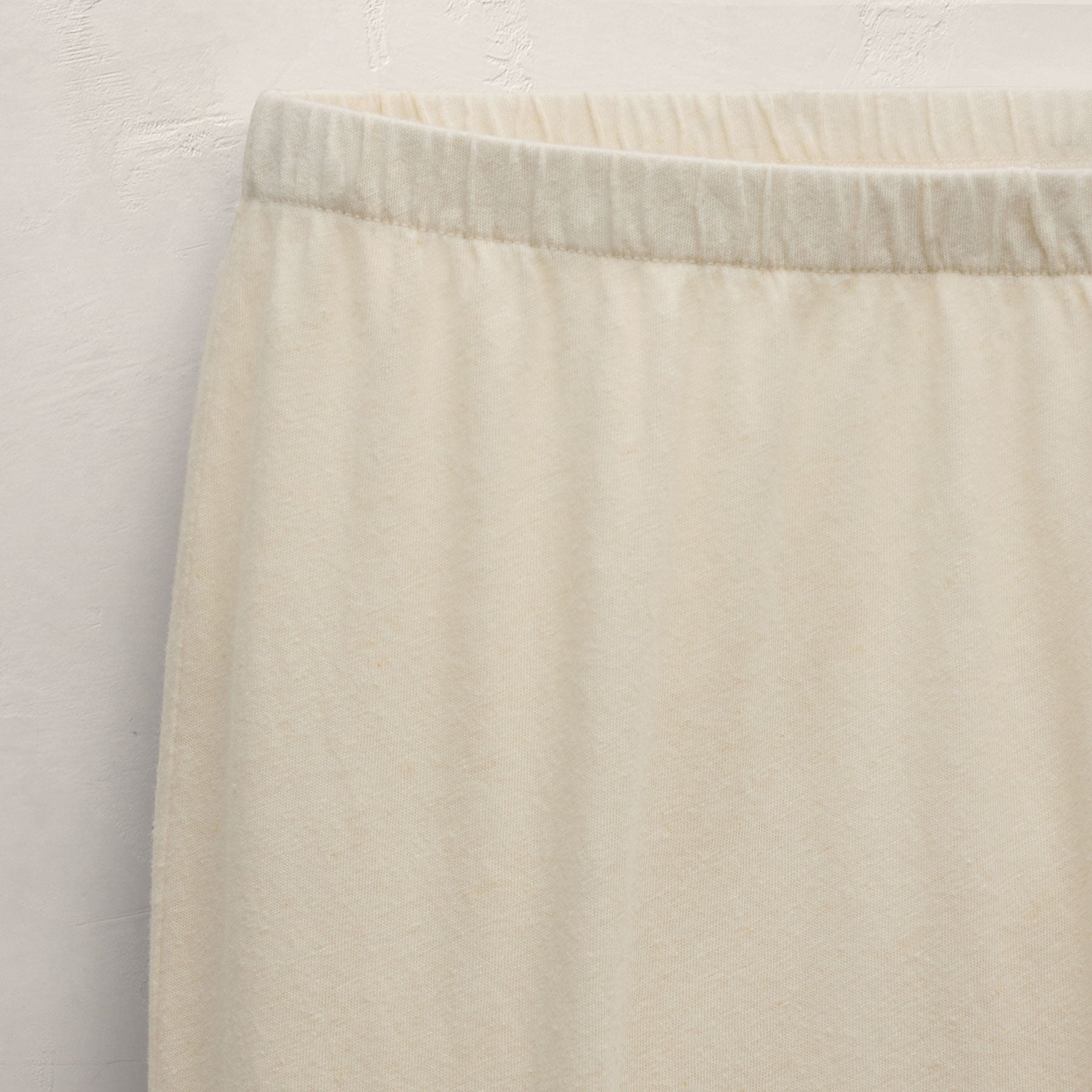 Cotton Linen Pull On Pant in Ecru | James Perse Los Angeles