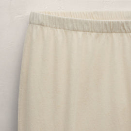 Cotton Linen Pull On Pant in Ecru | James Perse Los Angeles
