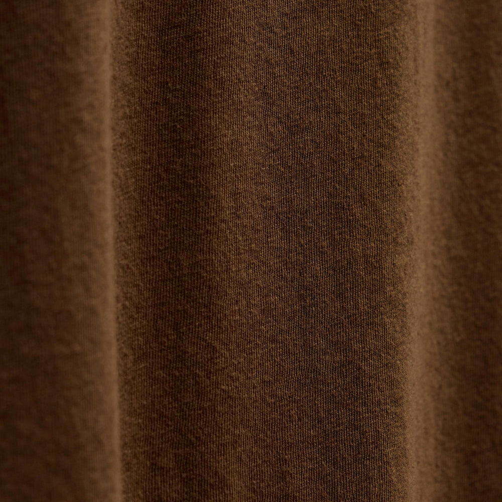 Cotton Linen Lounge Tee in Cocoa | James Perse Los Angeles