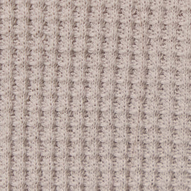 Cotton Linen Waffle Henley in Salt | James Perse Los Angeles