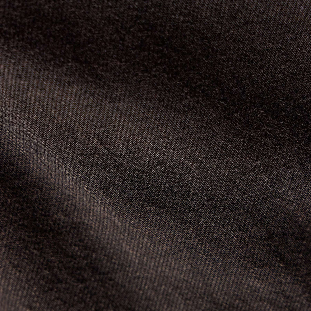 Relaxed Straight Cropped Jean - Brown