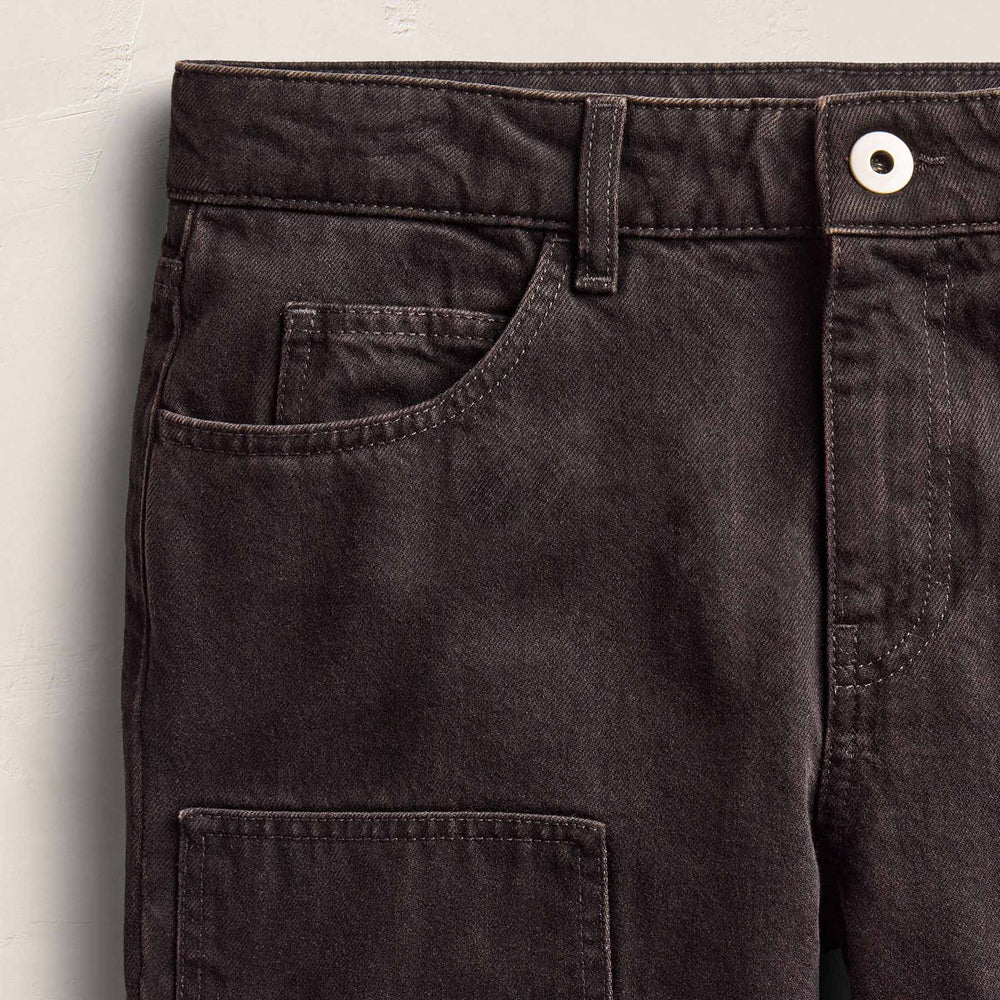 Workwear Denim Pant - Brown Wash | James Perse Los Angeles