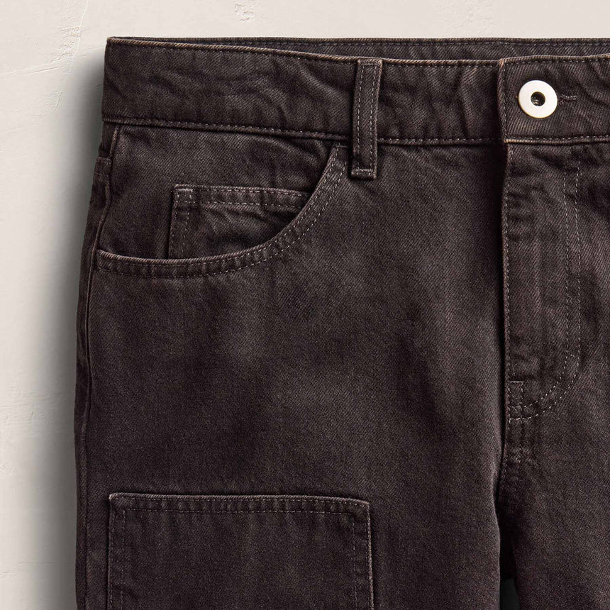 Workwear Denim Pant - Brown Wash | James Perse Los Angeles
