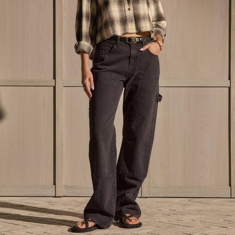 Denim Carpenter Pant - Brown Wash