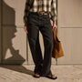 Workwear Denim Pant - Brown Wash | James Perse Los Angeles