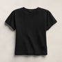 Cotton Cashmere Tee in Black | James Perse Los Angeles