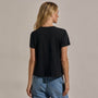Cotton Cashmere Tee in Black | James Perse Los Angeles