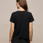 Cotton Cashmere Tee in Black | James Perse Los Angeles