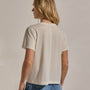 Cotton Cashmere Tee In Off White | James Perse Los Angeles