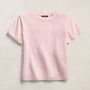 Cotton Cashmere Tee In Rose Quartz | James Perse Los Angeles