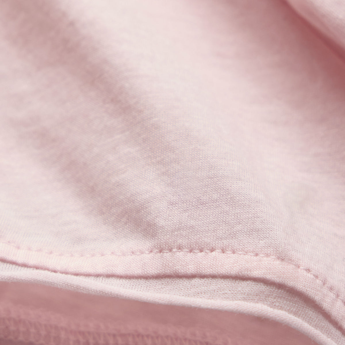 Cotton Cashmere Tee In Rose Quartz | James Perse Los Angeles