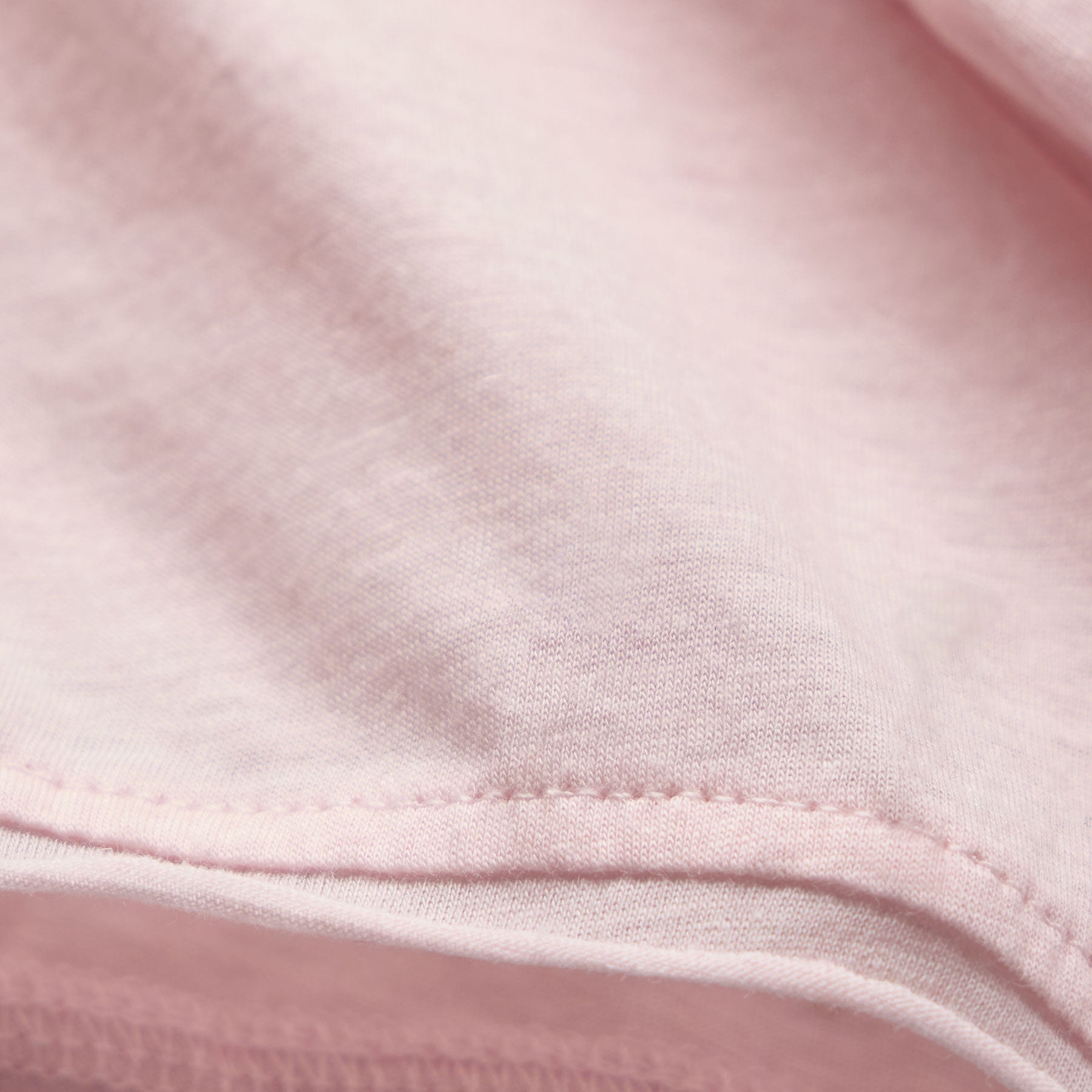 Cotton Cashmere Tee In Rose Quartz | James Perse Los Angeles