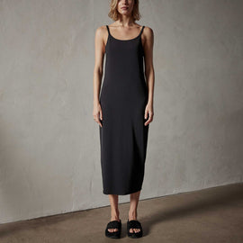Matte Jersey Tank Dress in Black | James Perse Los Angeles