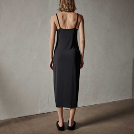 Matte Jersey Tank Dress in Black | James Perse Los Angeles