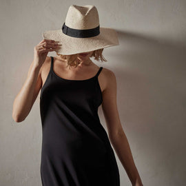 Matte Jersey Tank Dress in Black | James Perse Los Angeles