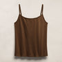Wide Neck Tank Top in Cocoa | James Perse Los Angeles