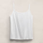 Wide Neck Tank Top in White | James Perse Los Angeles