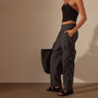Seersucker Cargo Pant in Magma Pigment | James Perse Los Angeles