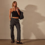 Seersucker Cargo Pant in Magma Pigment | James Perse Los Angeles