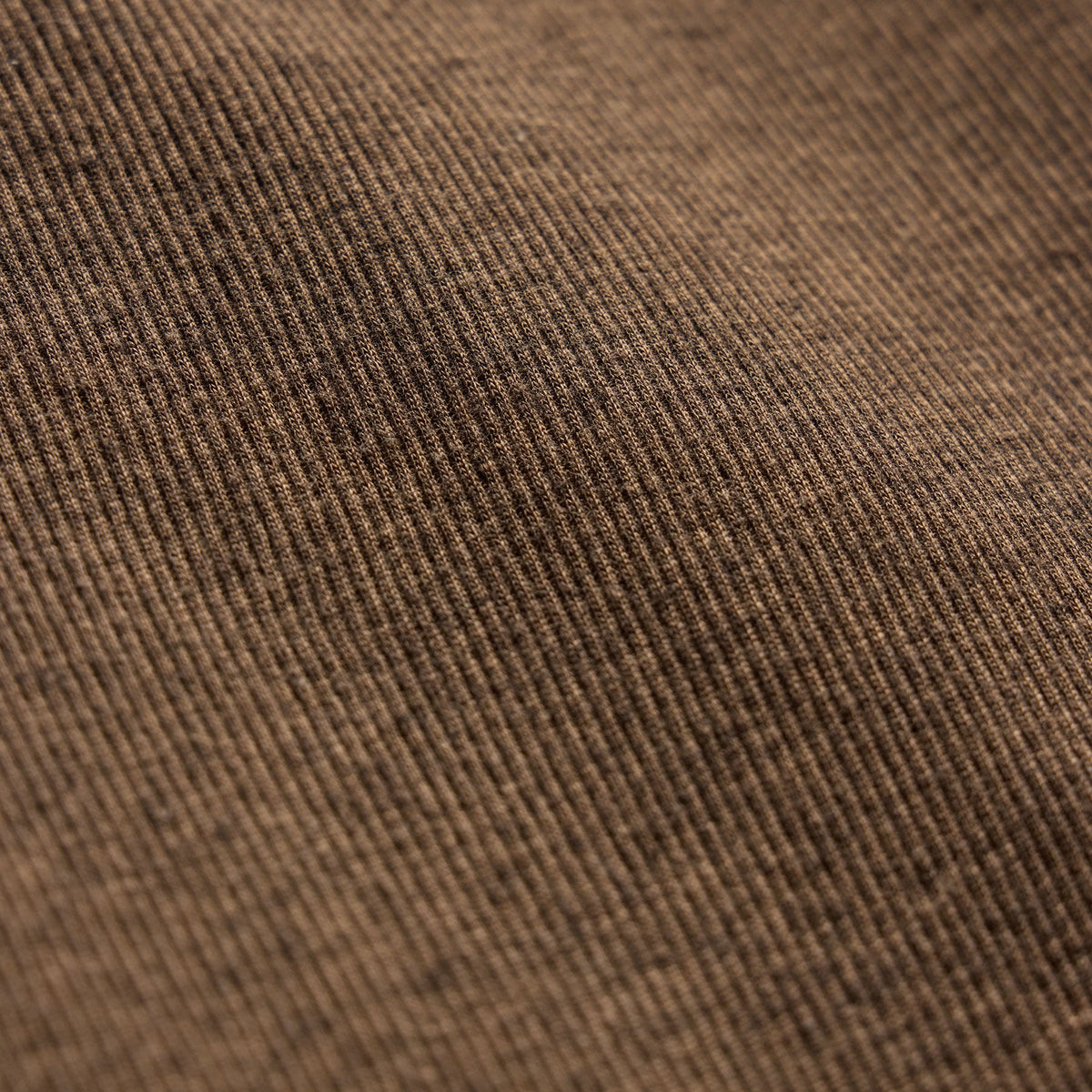 Cotton Cashmere Rib Tank in Brown | James Perse Los Angeles