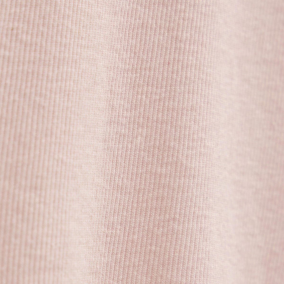 Cotton Cashmere Rib Keyhole Top in Rose Quartz | James Perse Los Angeles